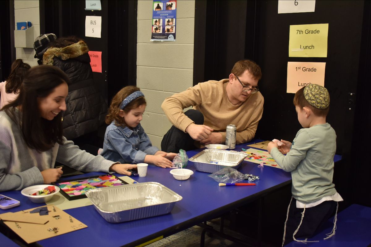 Visitors and Chanukah Prep